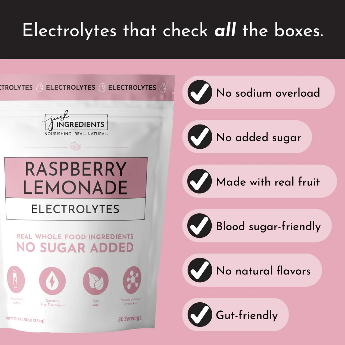 Raspberry Lemonade Electrolytes