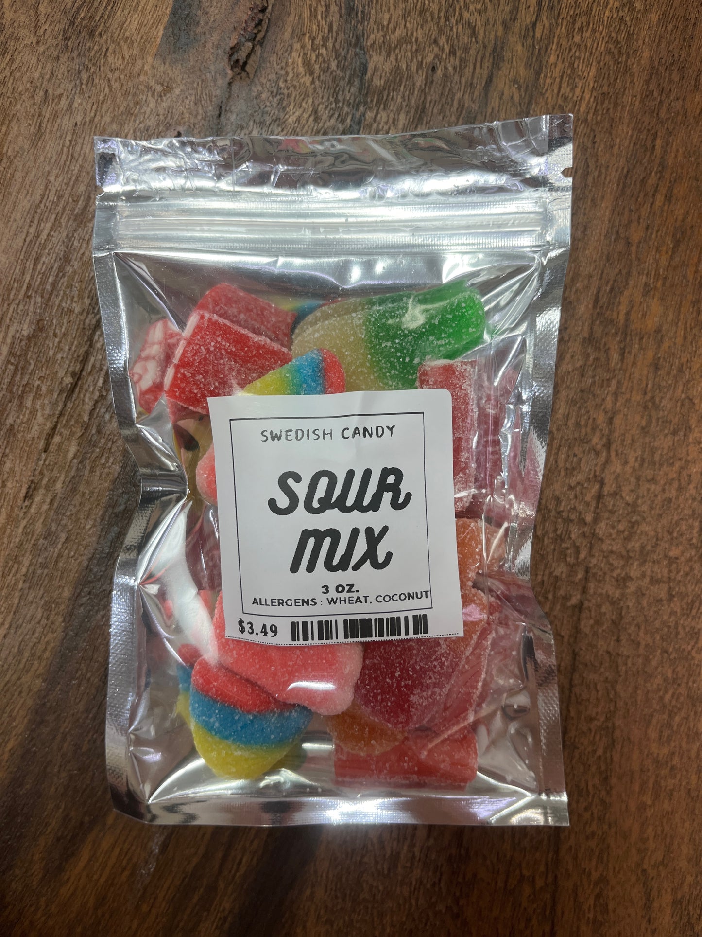 Sweetish 3 oz. Sour Swedish Candy Mix