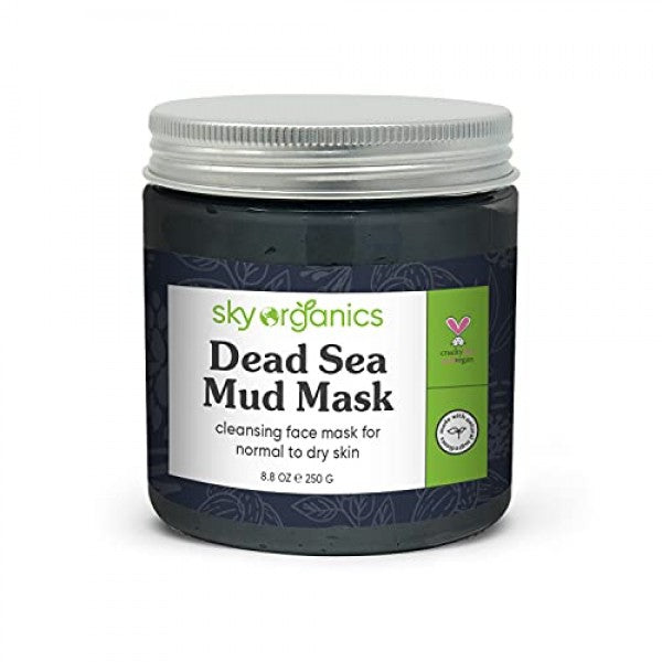 Sky Organics Dead Sea Mud Mask to Deeply Cleanse Face, 8.8 oz