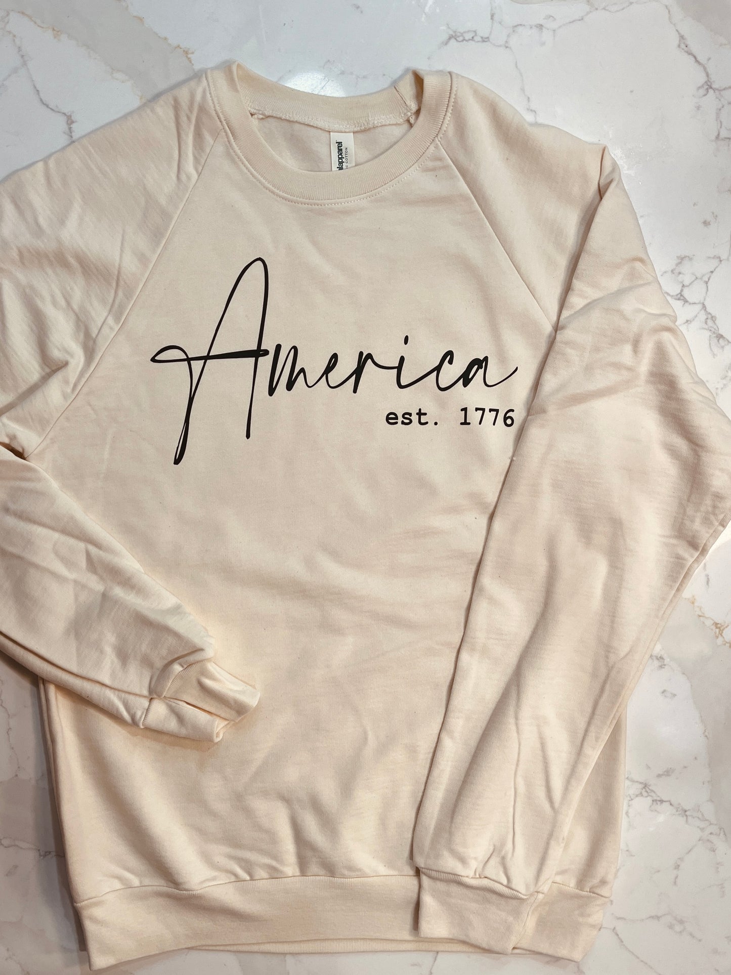 AMERICA EST. 1776 Graphic Crewneck