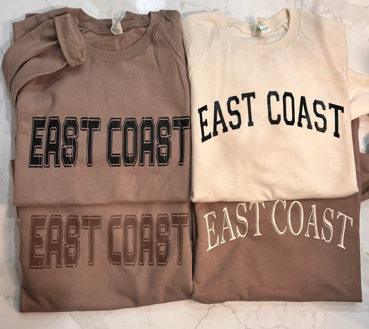 EAST COAST Graphic Crewneck