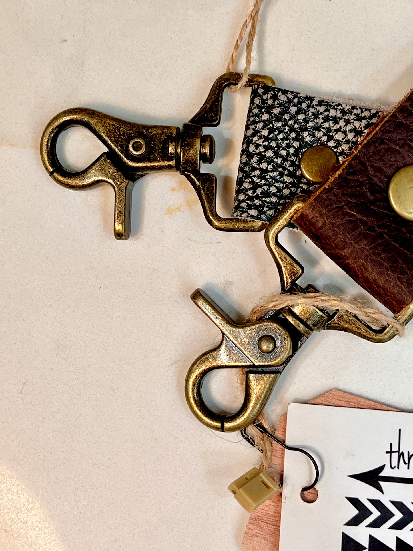 Leather Keychains - Handmade