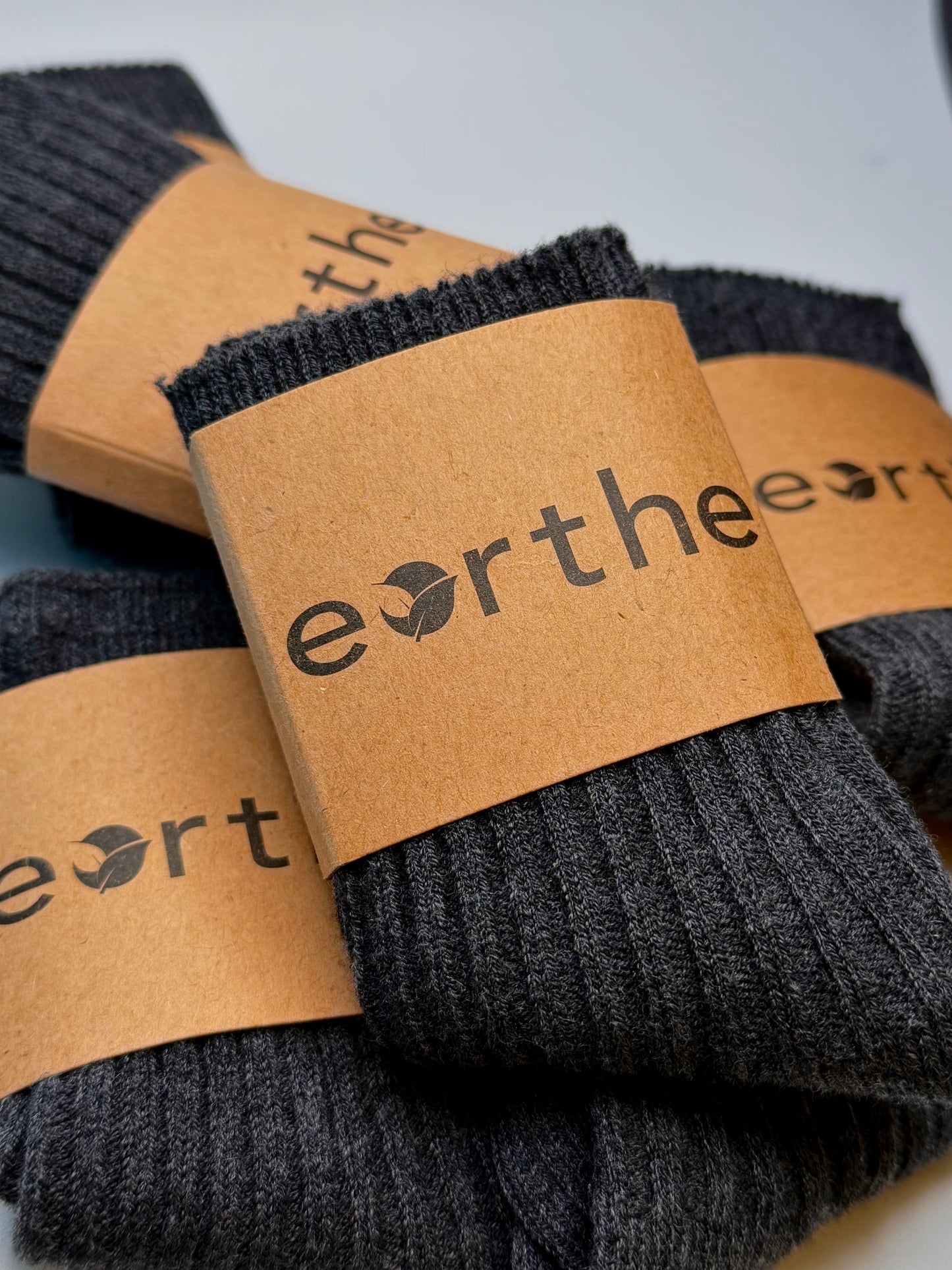 Dark Grey Organic Socks