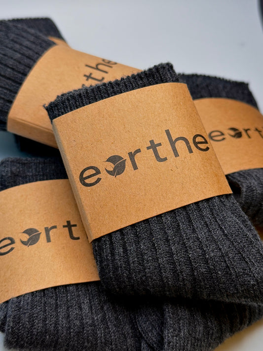 Dark Grey Organic Socks