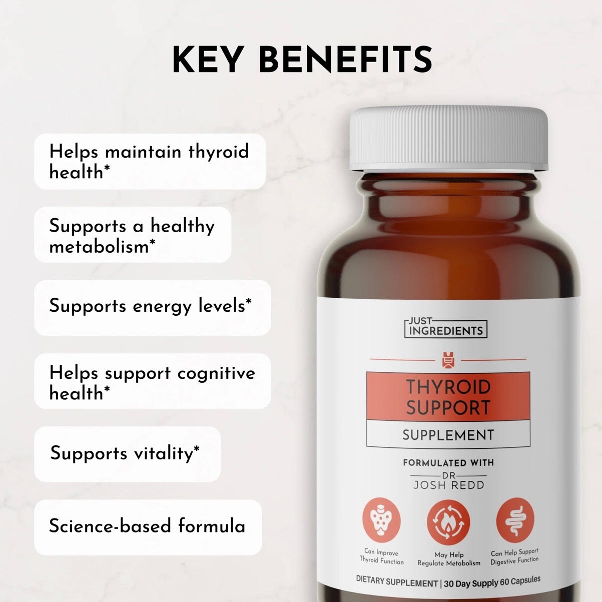Just Ingredients Thyroid Support