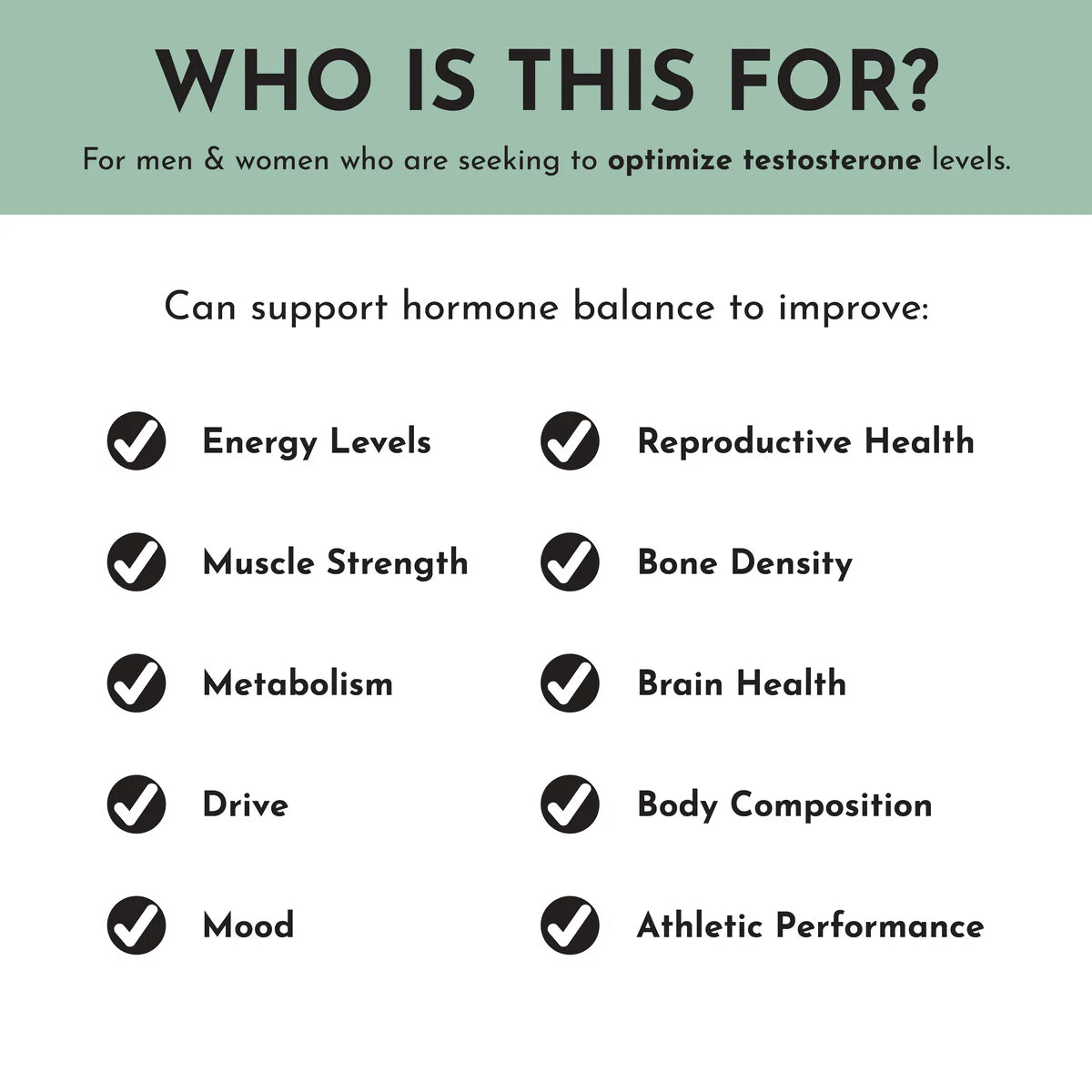 Testosterone Balance Hormone Support