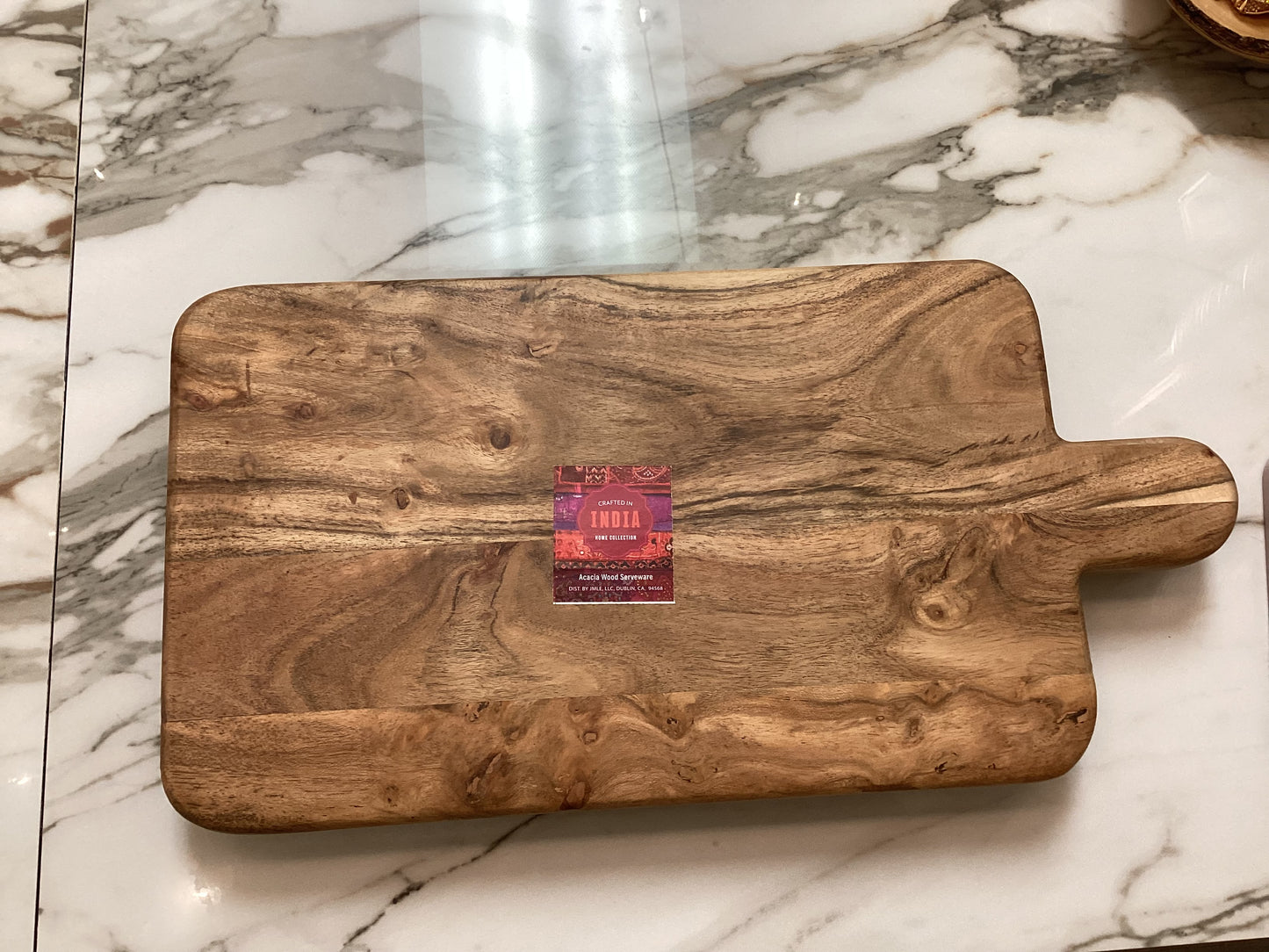 Crafted in India acacia wood Serveware