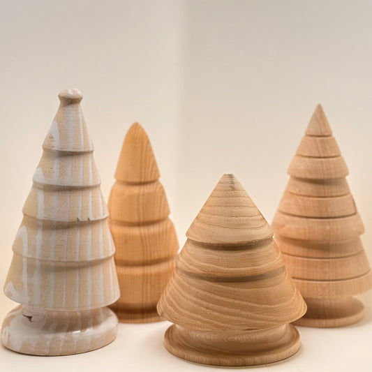 Locally Made Wooden Christmas Trees