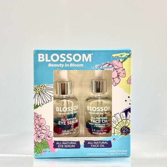 Blossom Beauty Eye Serum & Facial Oil Set