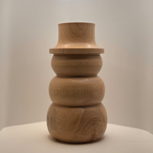 Locally Made Wooden Snowman