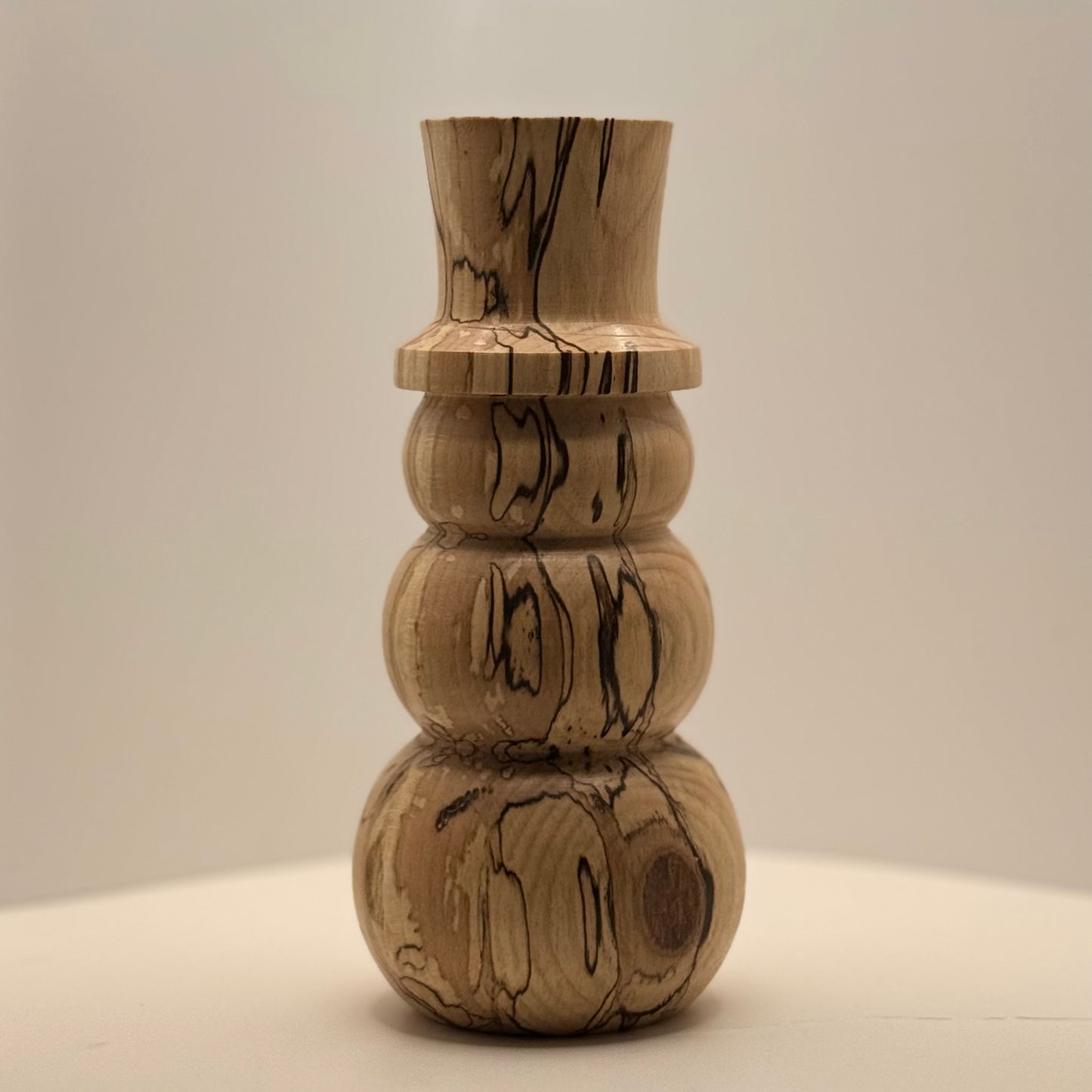 Locally Made Wooden Snowman