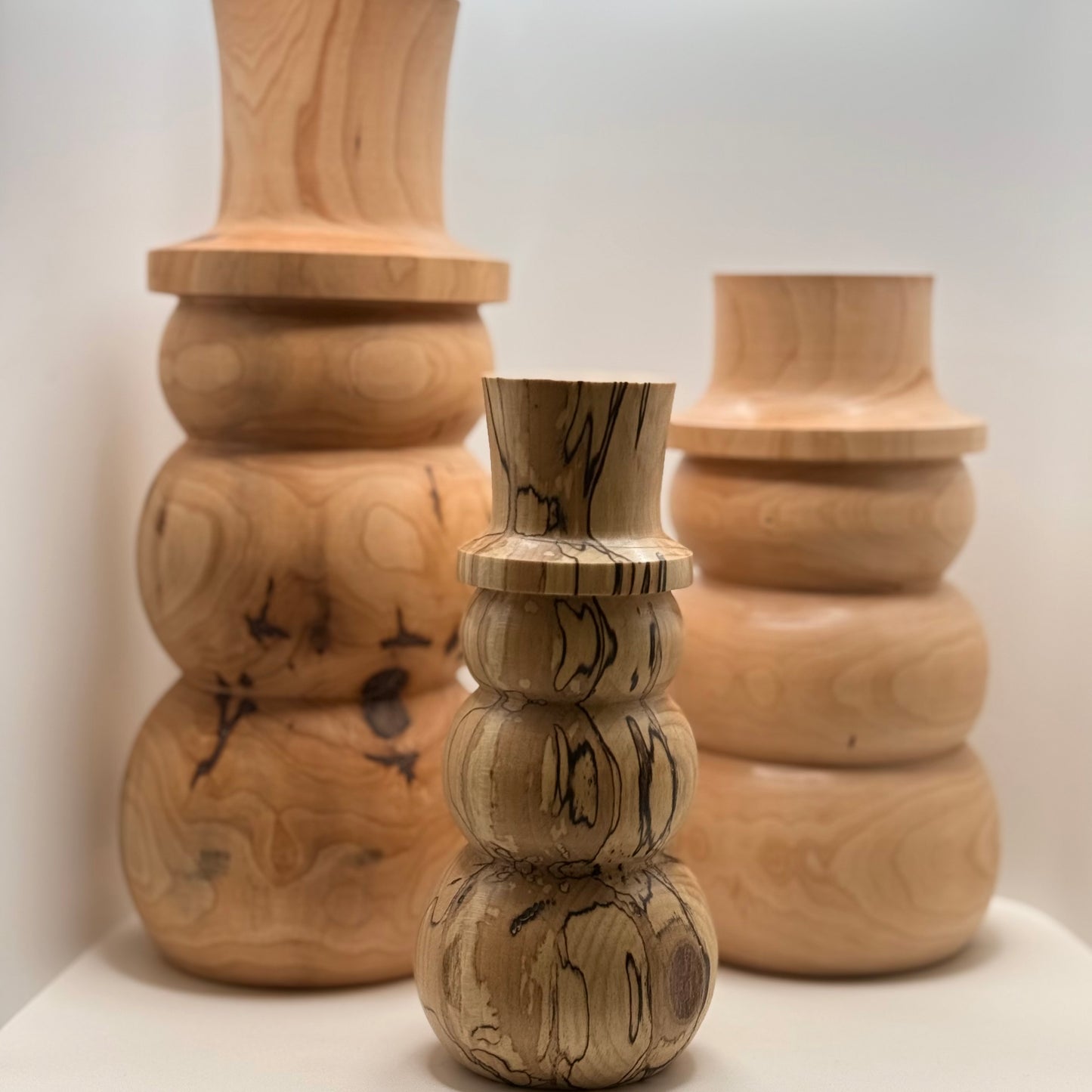 Locally Made Wooden Snowman