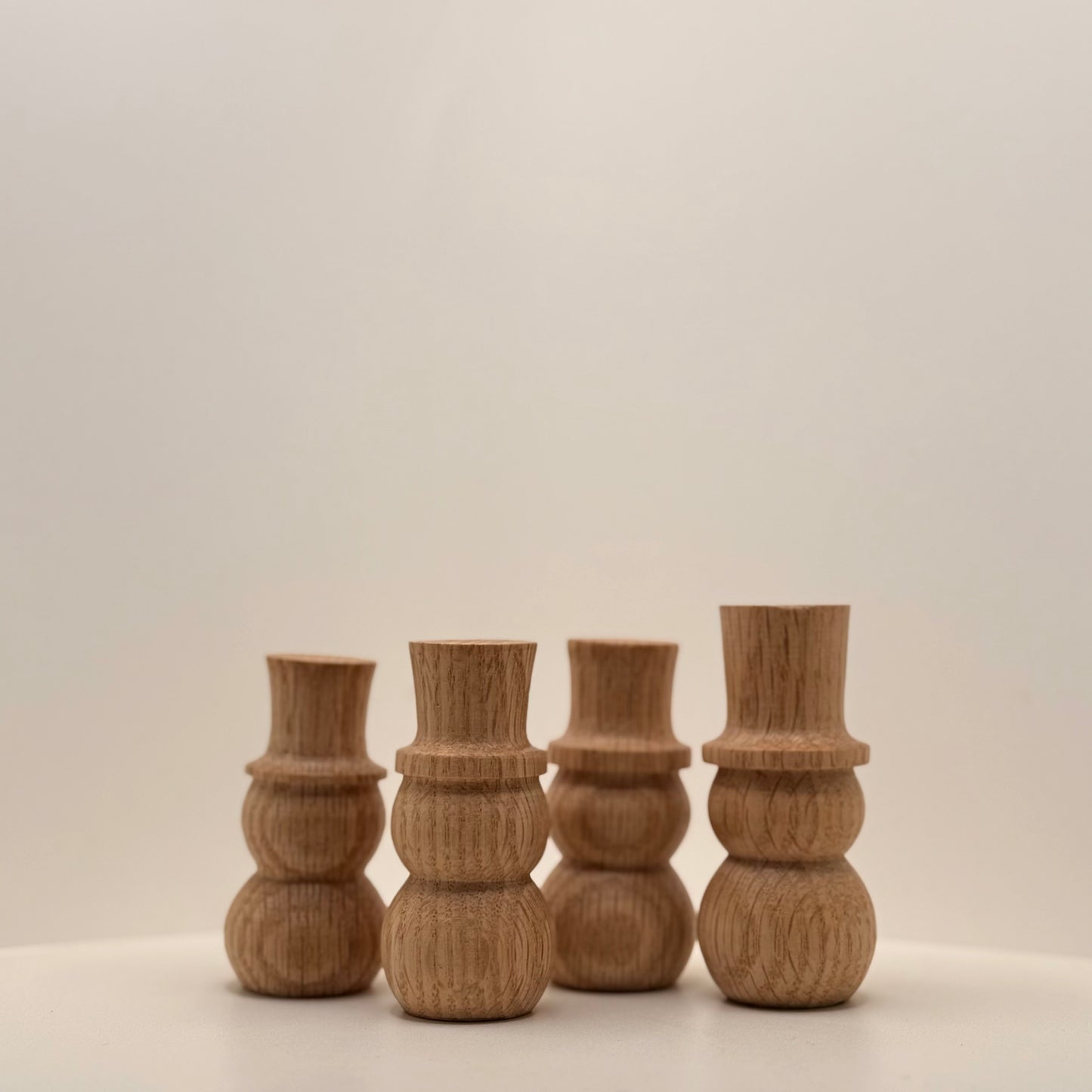 Locally Made Mini Wooden Snowman