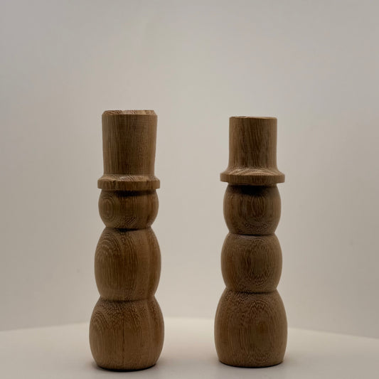 Locally Made Wooden Snowman