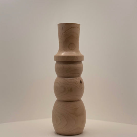 Locally Made Ash Wood Snowman