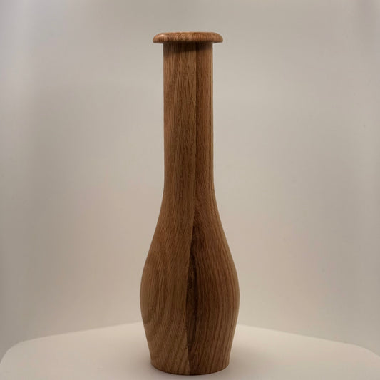Locally Made Oak&Poplar Wood Vase