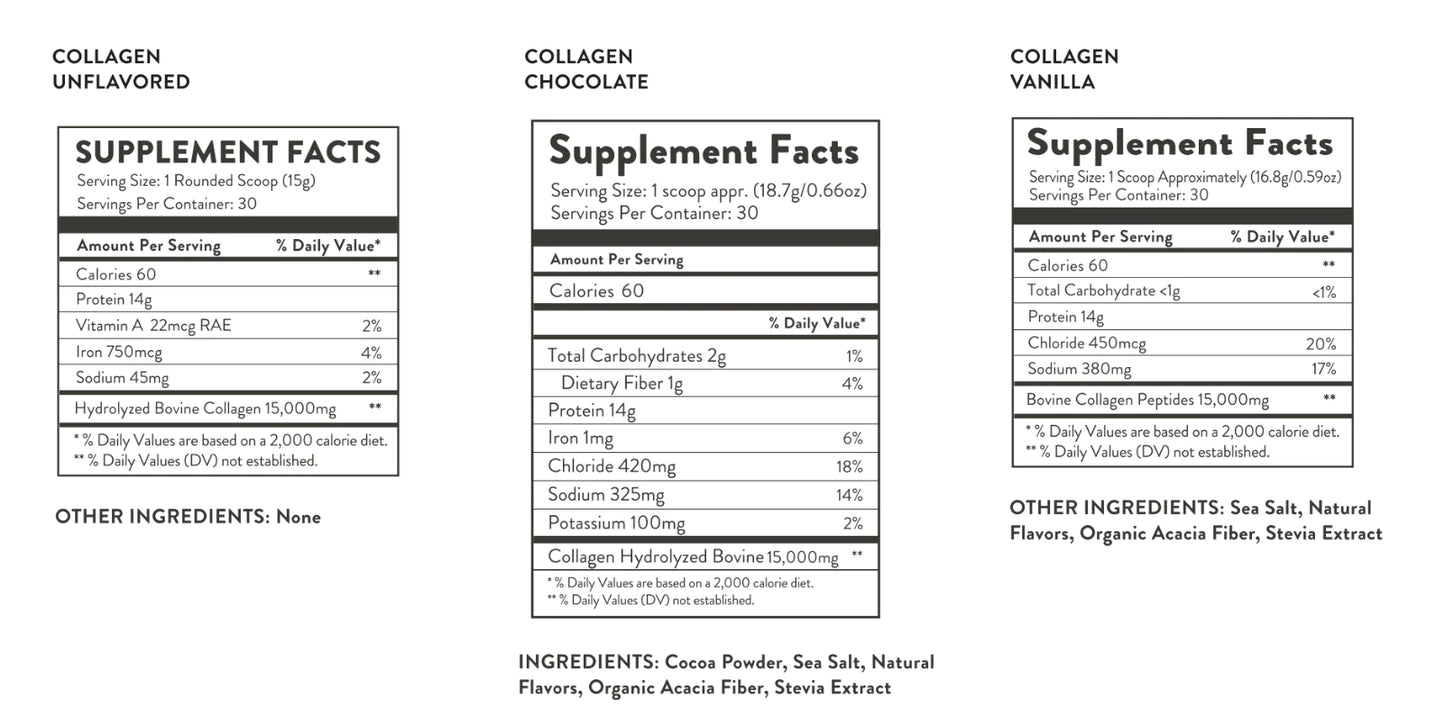 GRASS-FED COLLAGEN U.S.A. Sourced!!!