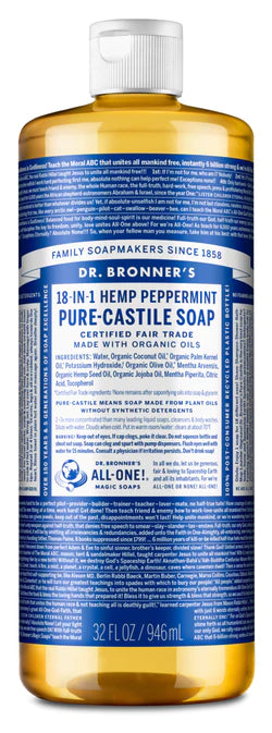 Dr Bronner's 18 in 1 Castile Soap