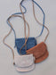 Mini leather crossbody bag