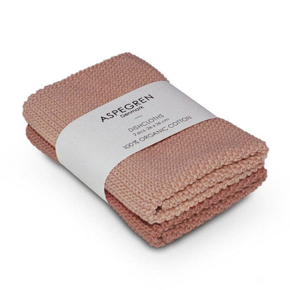 Dishcloths - Knitted - Solid - Clay