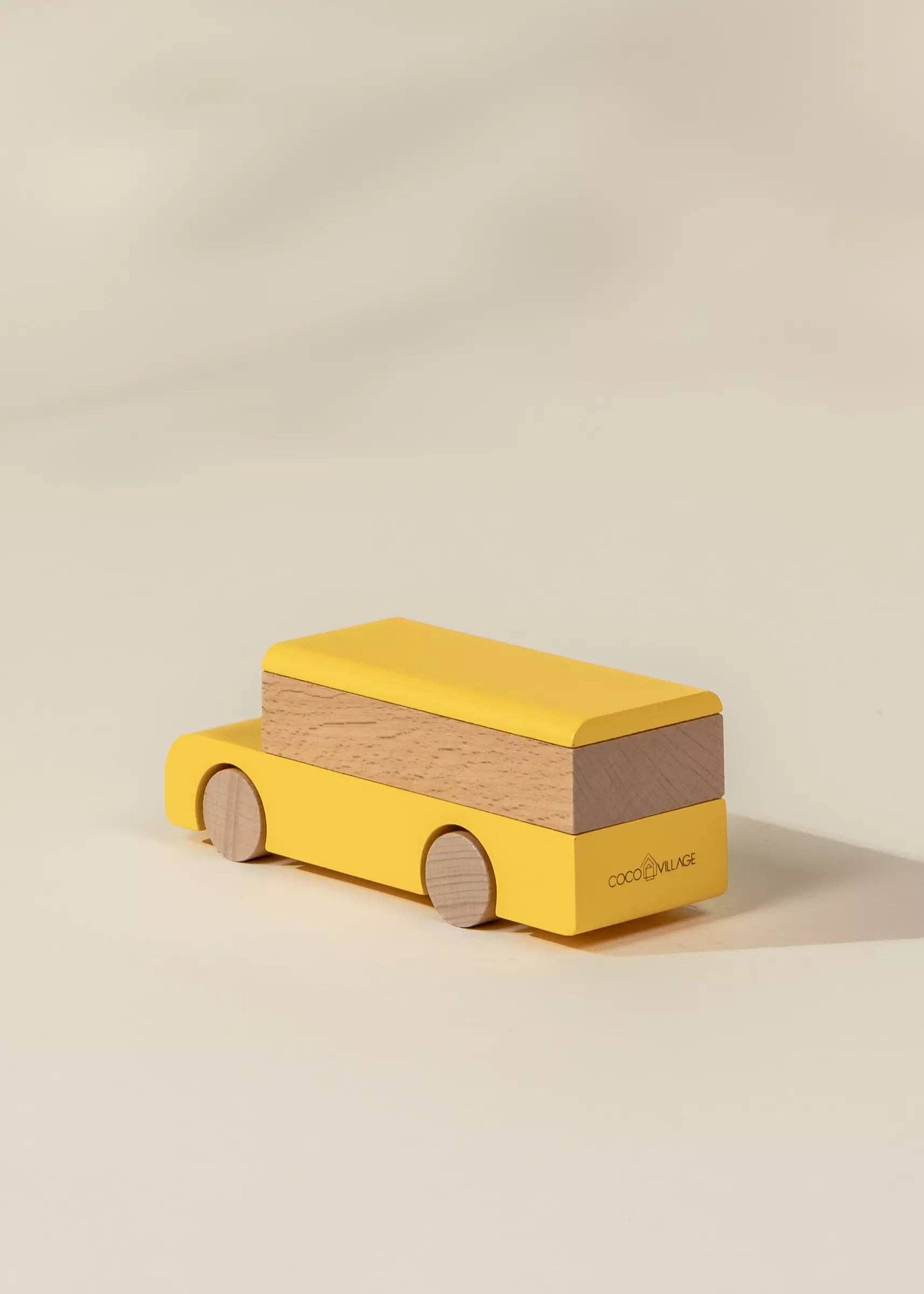 Wooden Vehicle - School Bus