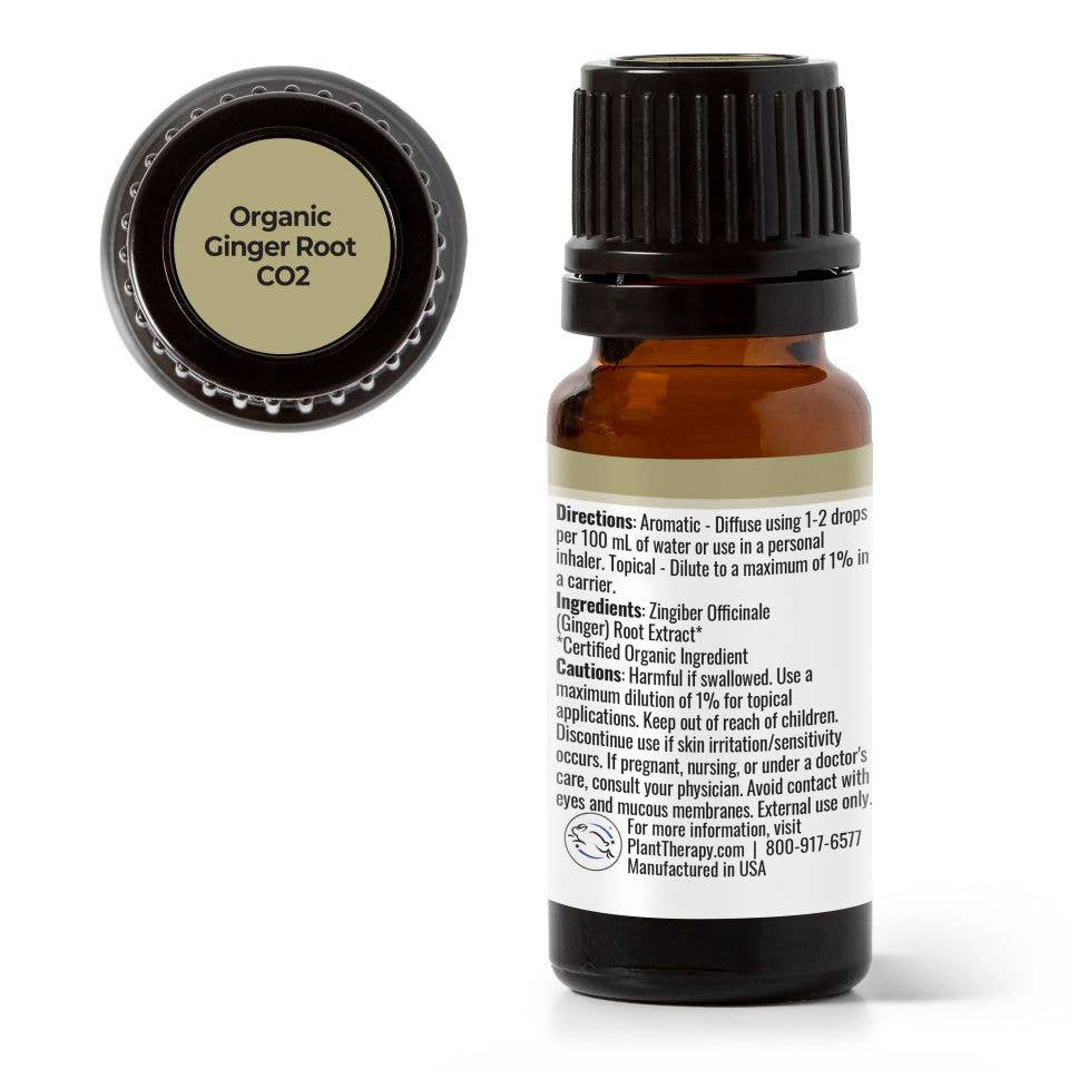 Organic Ginger Root CO2 10 mL