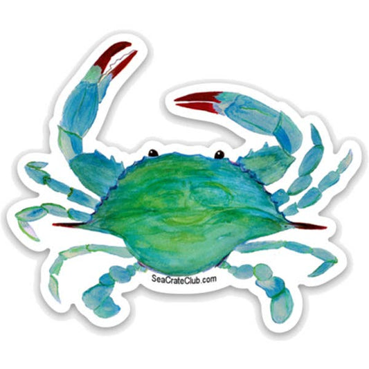 3" Clawdia Crab Sticker