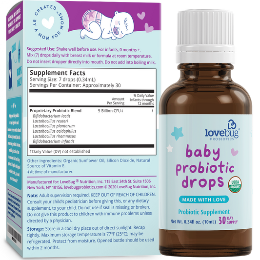 Organic Baby Probiotic Drops