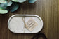 CONCRETE OVAL TRAY