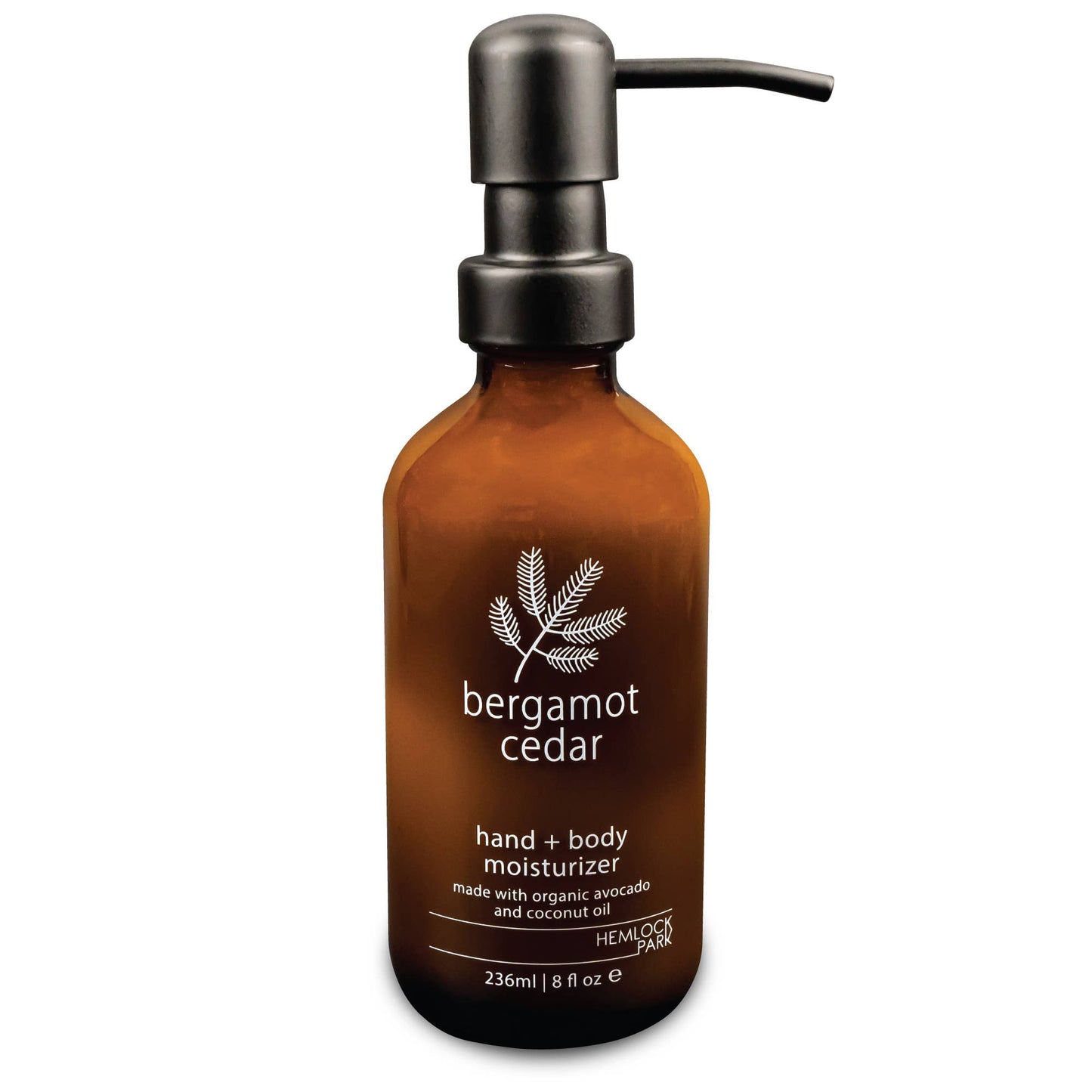 Bergamot Cedar | 8 oz Natural Hand + Body Moisturizer