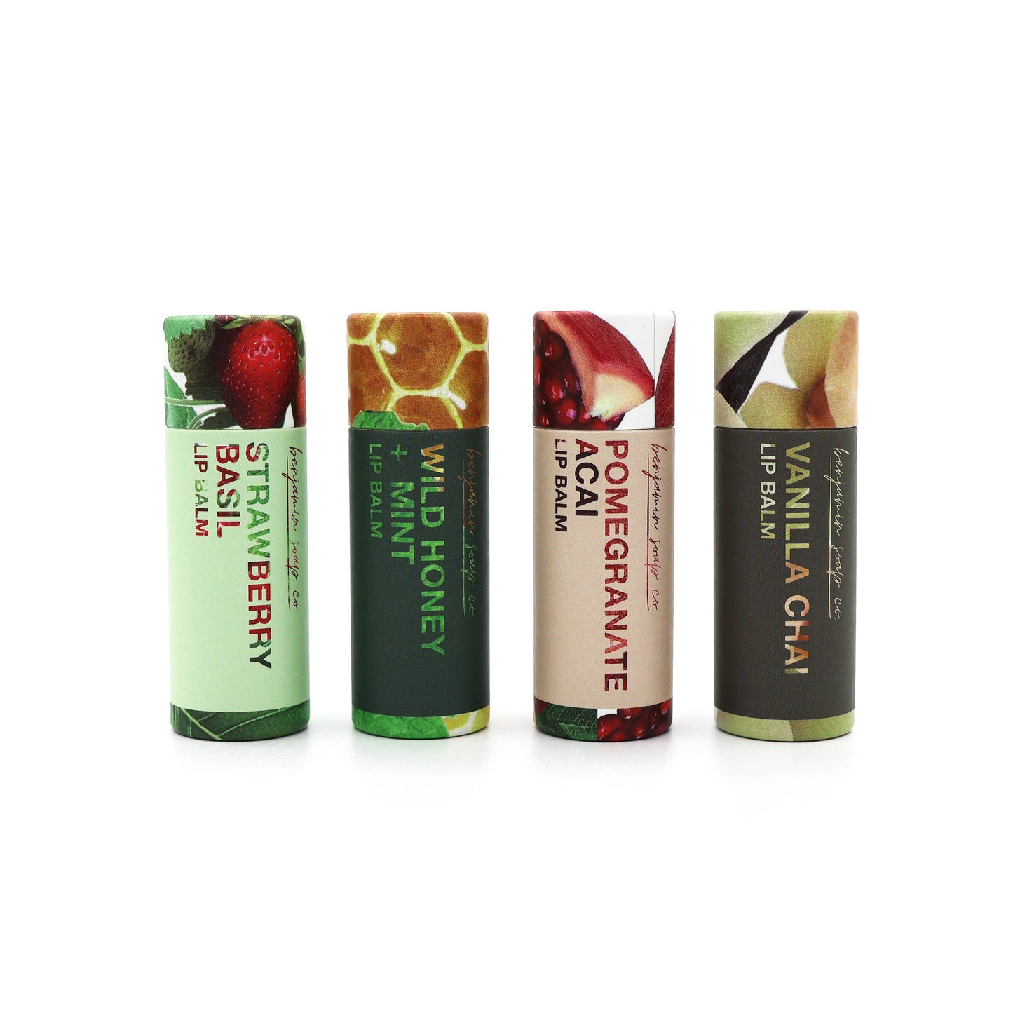 Lip Balm Eco Tube - 4 Flavors