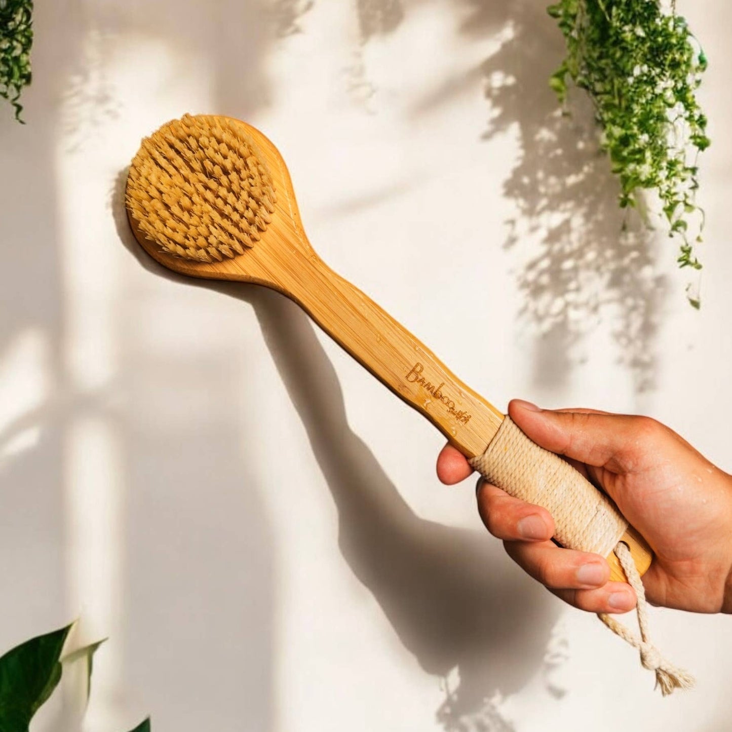 Vegan Bamboo Exfoliating Dry Brush | Holiday Bestseller