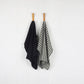 Waffle Tea Towel Set/2 - Black