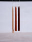 Skinny Tapered Candles - Woodland: 6"