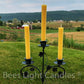 100% Pure and Natural Beeswax Honeycomb Taper Candles