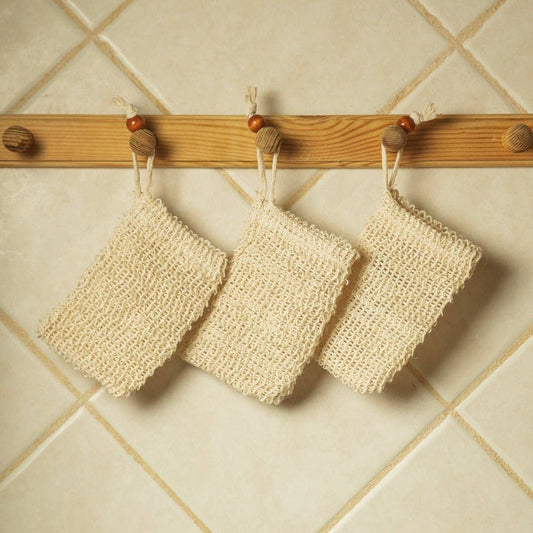 Set of 3 Sisal Soap Saver Bag | Holiday Bestseller