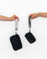 Canvas Wristlet Lanyard Keychain -  Car Key Fob Holder
