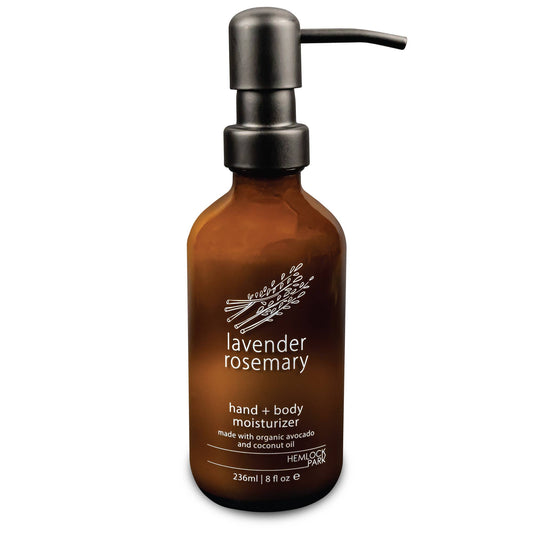 Lavender Rosemary | 8 oz Natural Hand + Body Moisturizer