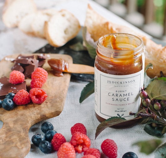 Organic Caramel Sauces: Bourbon Caramel Sauce