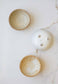 Ruffled Edge Ceramic Pinch Bowls