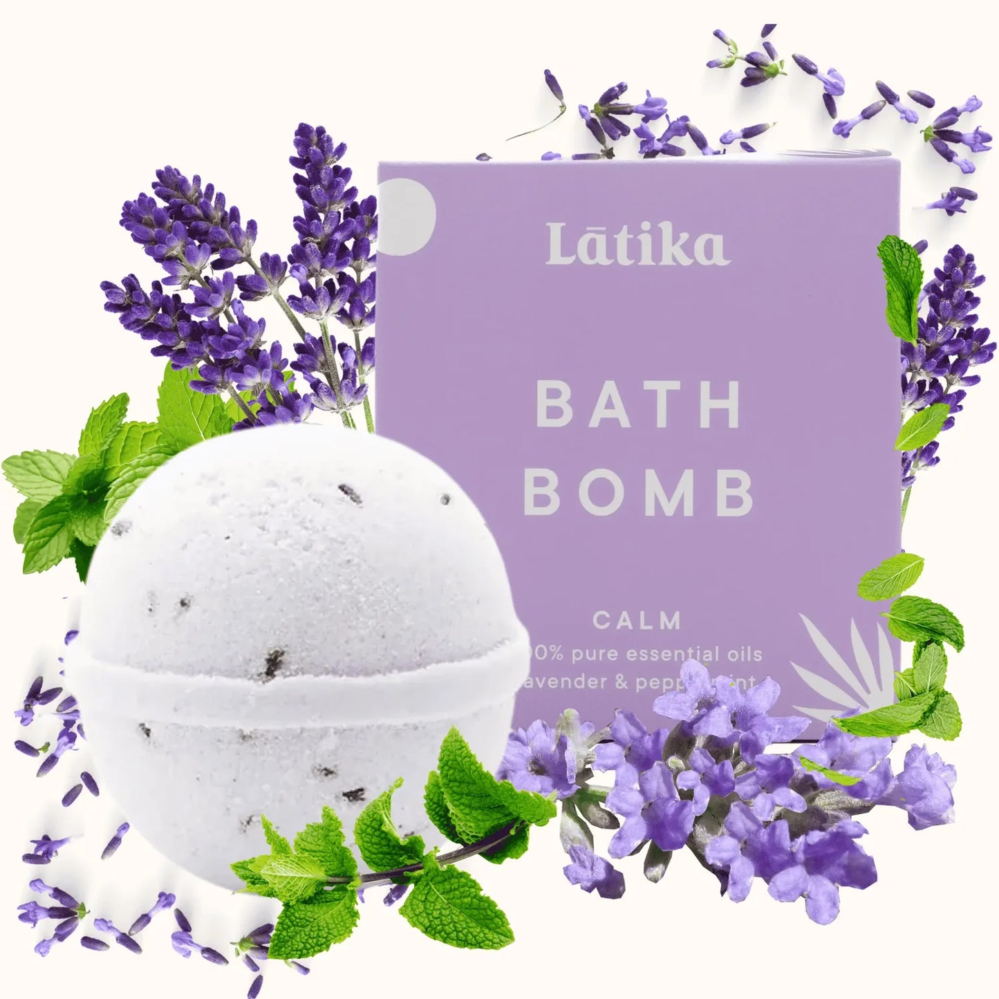 100% pure essential oils bath bomb- Calm