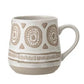 Hand-Painted Stoneware Mug, 3 Styles