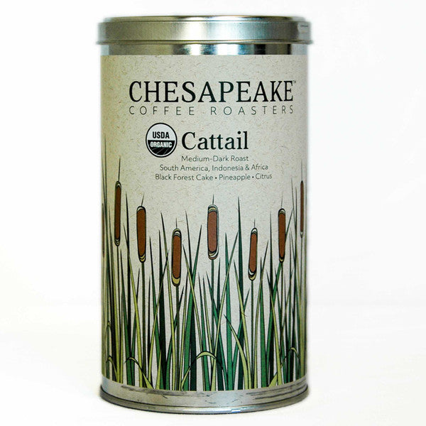 Chesapeake Coffee Roasters Organic Cattail Whole Bean 2.2LB Bag