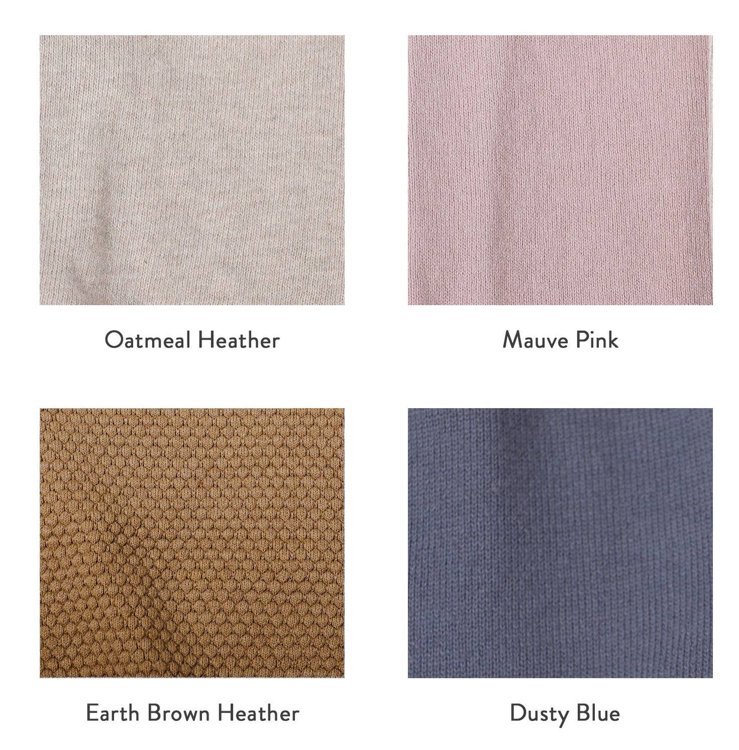 Milan Earthy Baby Booties Shoes Sweater Knit -Organic Cotton