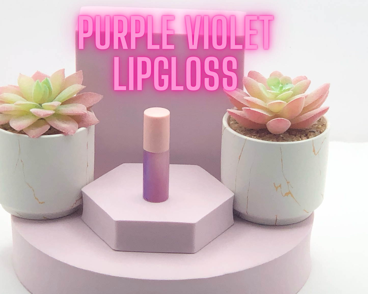 Fun Size 3.5 ML Mini Lip Gloss | Gift for Her | Beauty Gift: Mango / Clear with Glitter