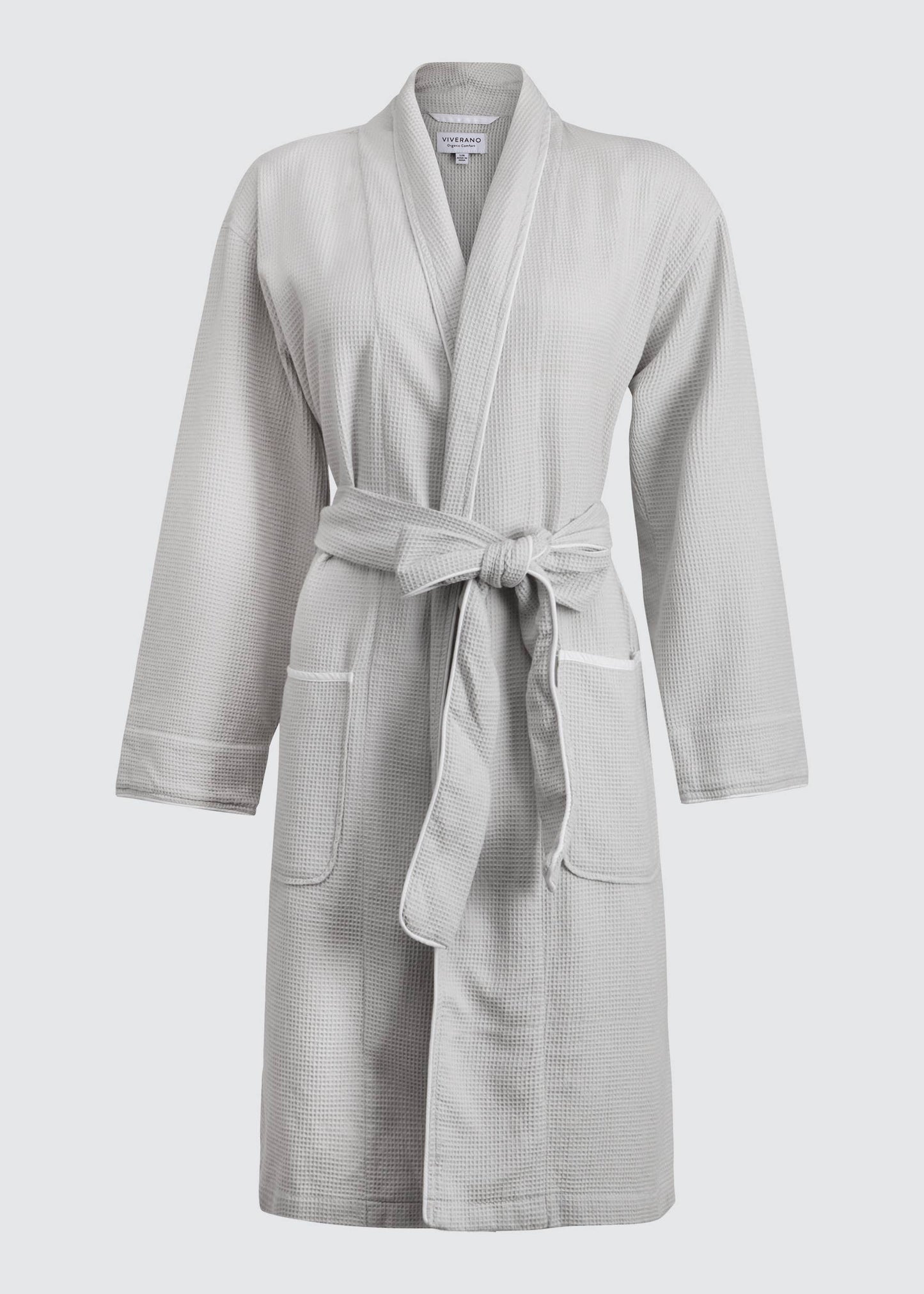 Women's Organic Waffle Weave Bath & Spa Robe (3 Colors)