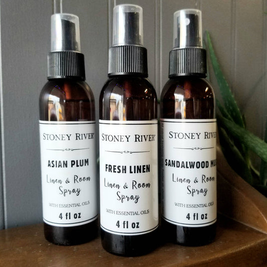 4 0z  linen and room sprays  with essential oils
