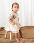 Ravello Embroidered Baby Dress & Bloomer (Linen Blend)