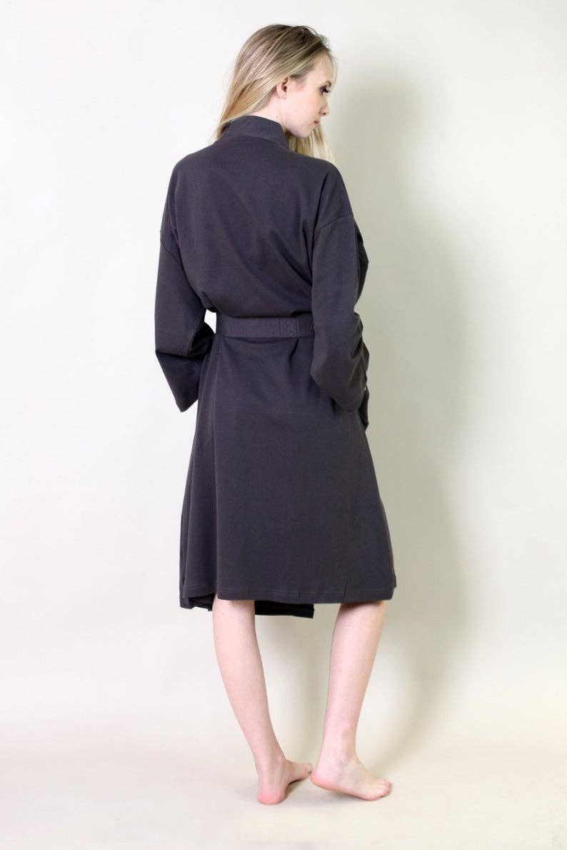 Women's Organic Cotton Bathrobe & Spa Robe