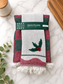 Holly Hand-Stitched Tea Towel Set